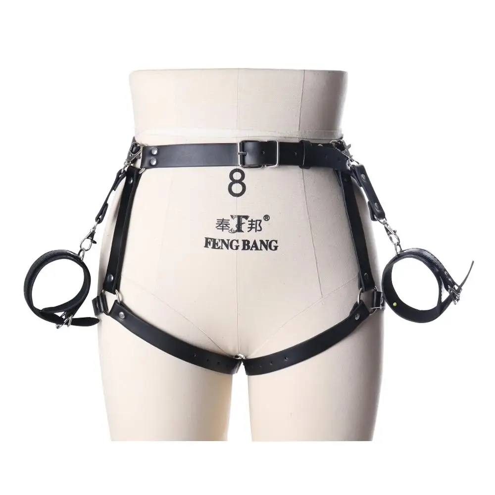 PG0564 Full Body Harness Lingerie Top Neck Strap Elastic Women Panties Goth Punk Garter Belts Suspender Bedroom Party Bondage Bralette - Цвет: PG0564