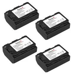 AsperX 4PC for Sony a7 iii NP-FZ100 NPFZ100 NP FZ100 Li-ion Bateria Camera Battery for Sony BC-QZ1 a9 a7R III ILCE-9