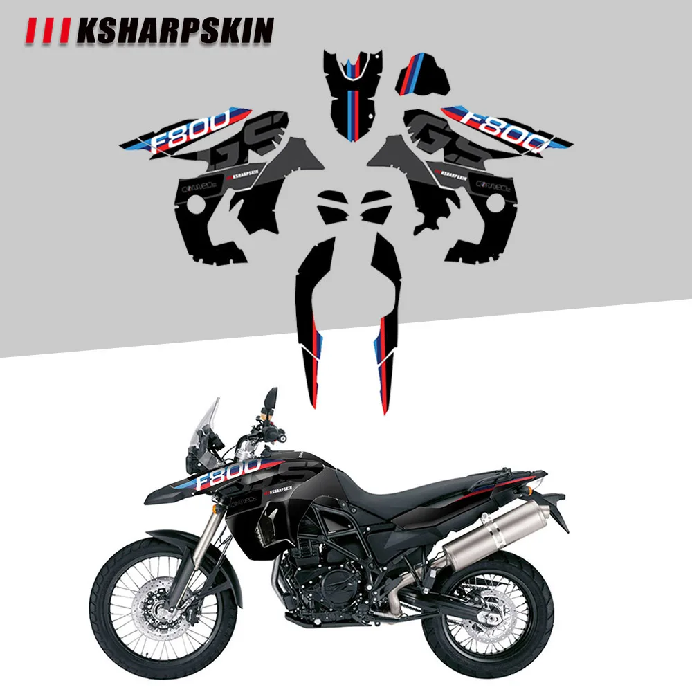 Motorcycle full sticker body Decal decorate protect  Prevent scratches Decals for BMW F800GS 2008-2012 f 800gs f800 gs
