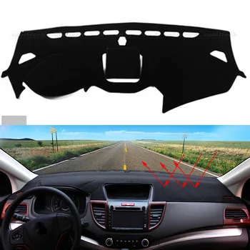 Car dashboard Avoid light pad Instrument platform desk cover Mats Carpets Auto accessories for Hyundai Santa fe 2010 - 2016