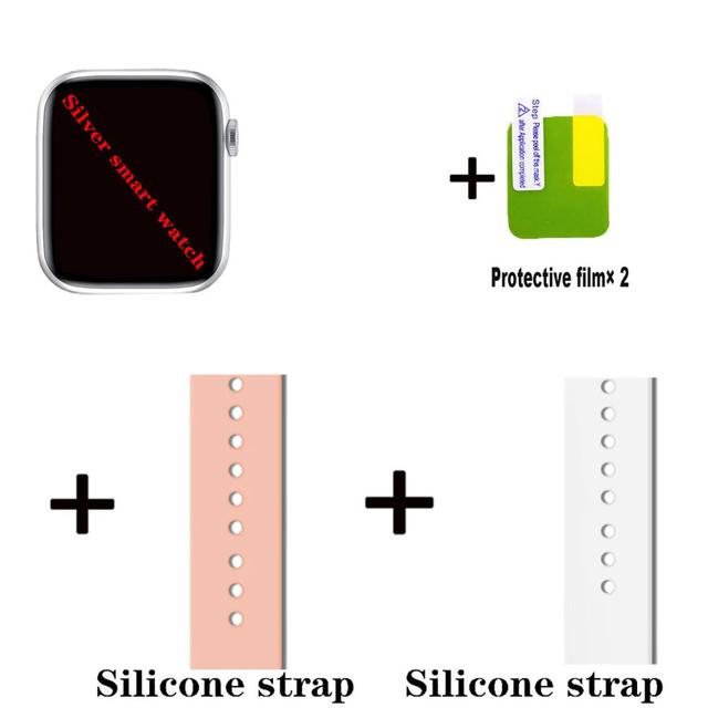 W26 Smartwatch Android IOS Smart Watch for Women Men 2020 44mm 40mm  Waterproof Temperature Heart Rate Monitor Sport Watch