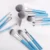 MyDestiny makeup brush/ The Iris series 13pcs high quality synthetic hair brushes set-пудра,румяна,тональный крем, тени для век и красота