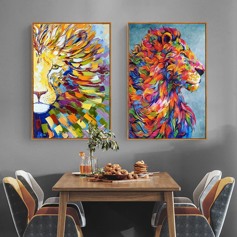 

Simple Nordic Picasso abstract geometric lines, figures, light luxury porch decoration picture painting core ink-printing