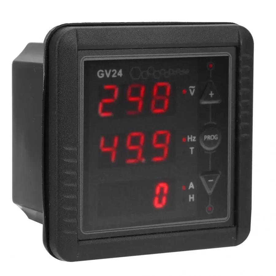 

Generator Voltage Current Meter GV24 MK2 Generator Digital Multifunction Meter AC Voltage Frequency Current Detector
