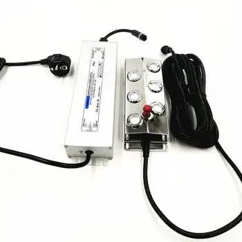 DC 48V 6 Head Air Humidifier Ultrasonic Mist Maker Fogger Greenhouse For Hydroponics+220V Waterproof Switching Power Supply 1