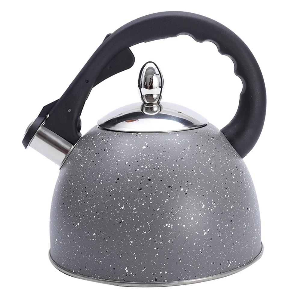3L Whistling Water Kettle Stovetop Induction Stainless Steel Water Pot
