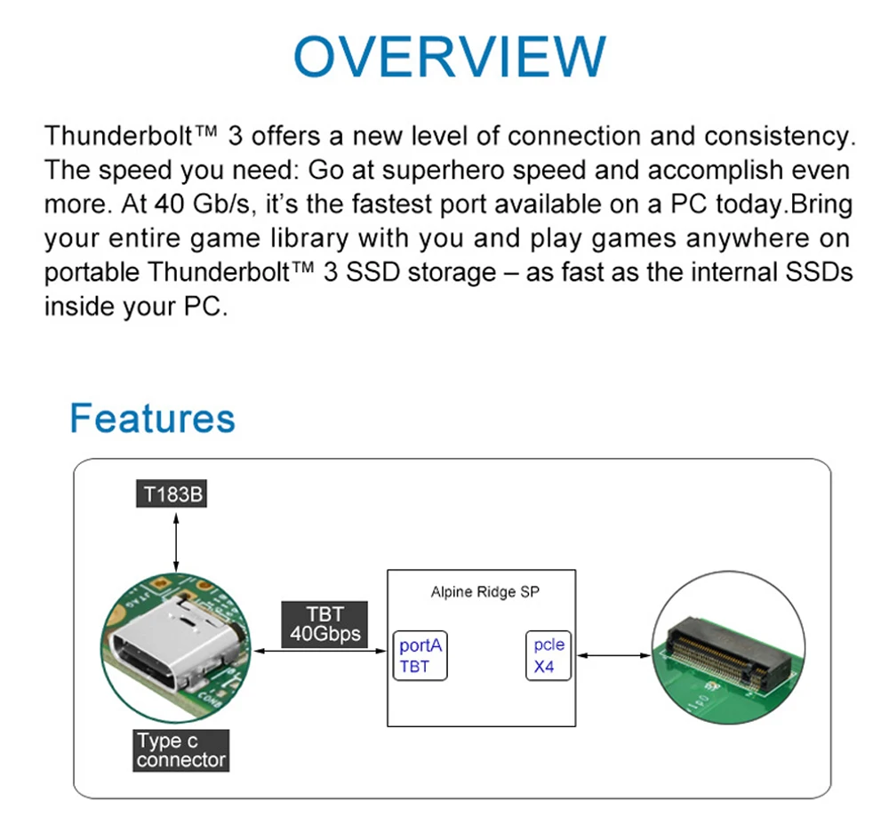 hdd case SSD Case Thunderbolt 3 M.2 NVME Enclosure SSD Box NVME to TYPE-C Aluminium USB 3.1 40Gbps M.2 PCIE SSD Case 2280 M2 LEIDIAN3 Box laptop hdd enclosure