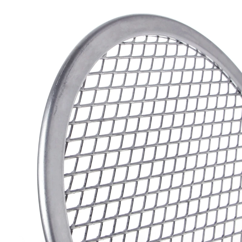 New Aluminum Mesh Grill Pizza Screen Round Baking Tray Net Kitchen Tools Ovens Kit pizza bakeware