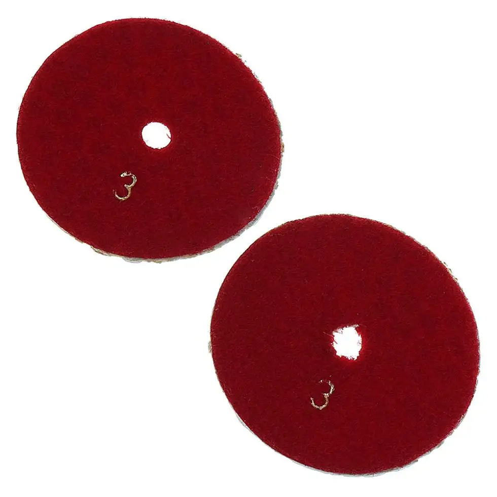 2pcs Diamond Dry Grinding Disc Polishing Pad for Granite / Marble Stone