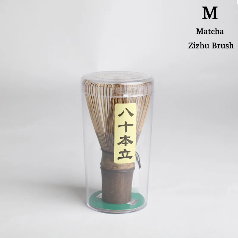 Бамбуковый венчик для чая Matcha точечный порошок зеленого чая прибор соответствующие инструмент J99Store - Цвет: M