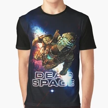 Все вокруг печати 3D футболка Dead Space полная печать большой печати графическая футболка