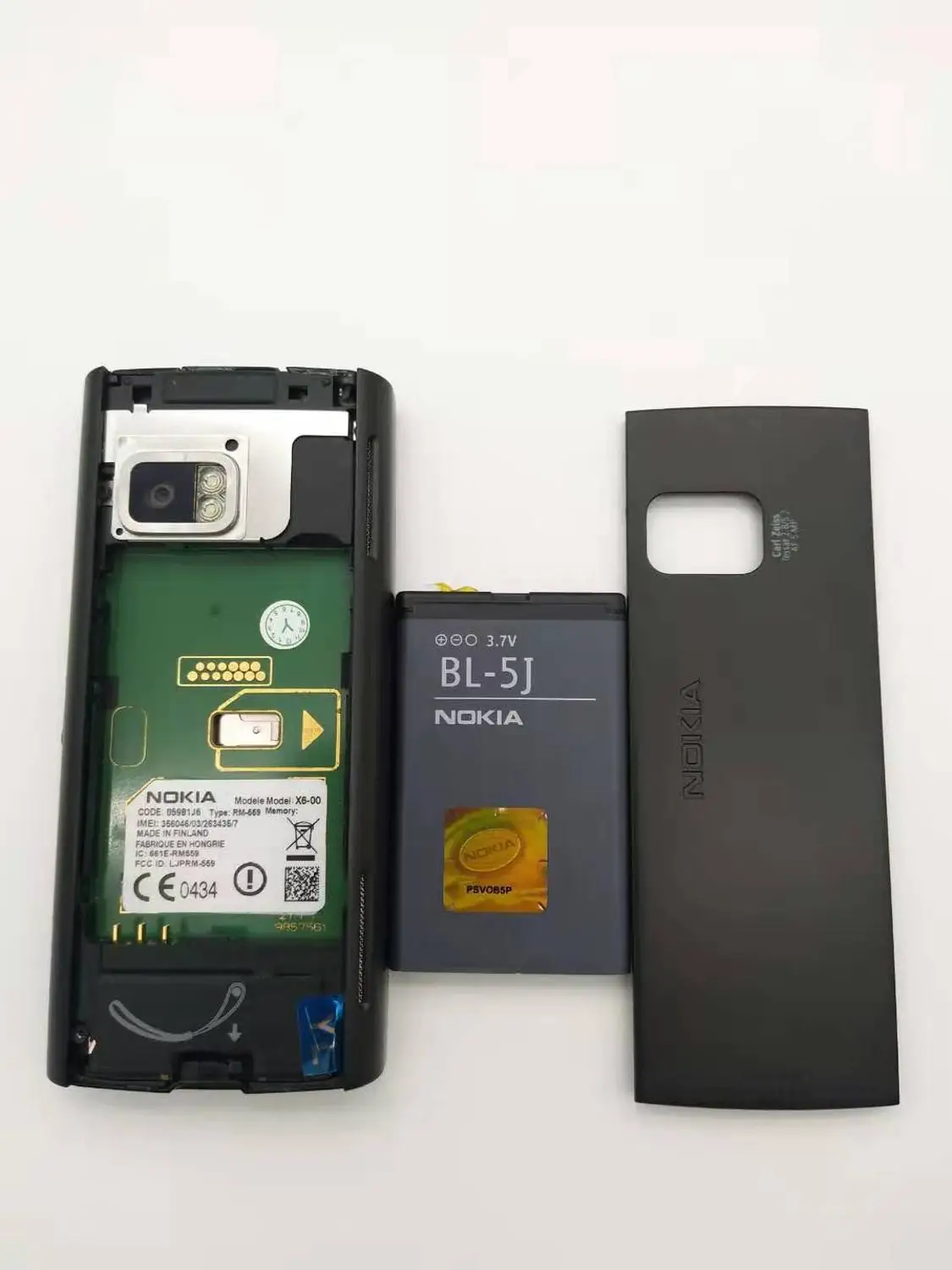 X6 Nokia X6 телефон разблокированный четырехдиапазонный FM радио GSM SymbianRAM 128MB rom 16GB мобильный телефон Восстановленный