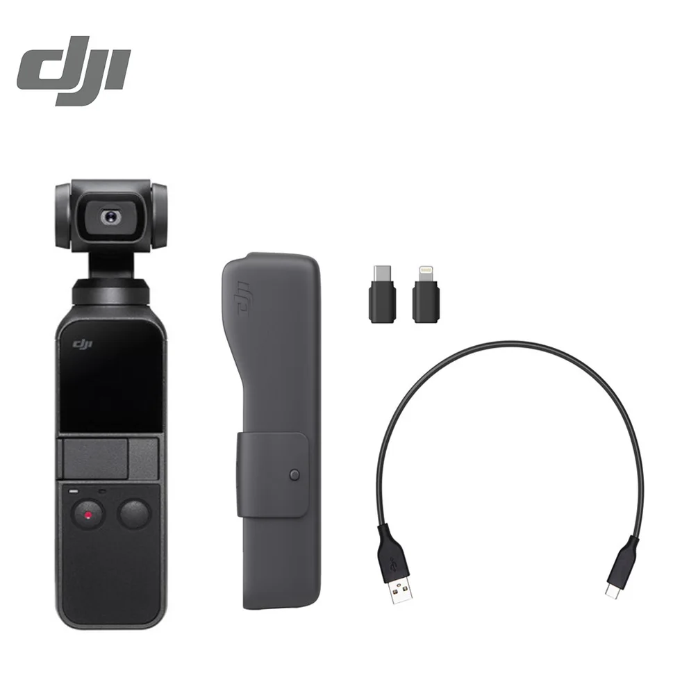 DJI Osmo Pocket 3-axis Stabilized Handheld Camera with Smartphone 4K 60fps Video original brand new In Stock | Электроника