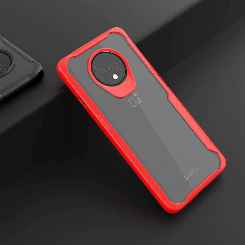 Противоударный чехол KEYSION для Oneplus 7T 7 Pro Прозрачная мягкая силиконовая акриловая