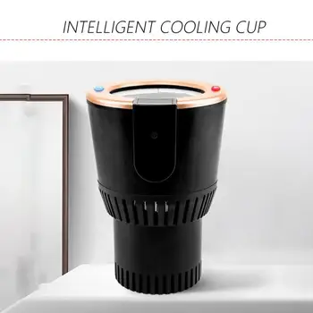

Portable Smart Auto Car Cup Drinks Holder for Water Coffee Beverage Milk with Display Temperature Heater Cooler