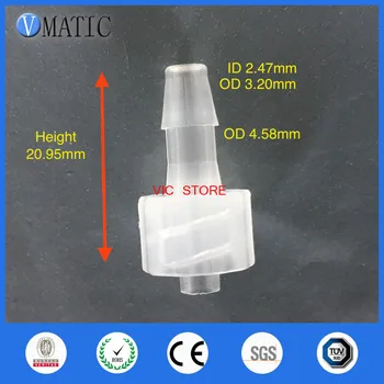 

Free Shipping Pack Of 10 X 1/8 Inch-Barb Male Luer Tapered Fitting (Polyprop) Luer Lock Tapered Connector