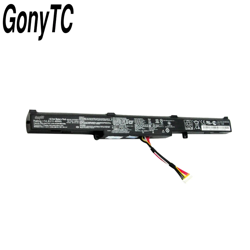 GONYTC A41N1611 A41LP4Q аккумулятор для ноутбука ASUS ROG strix GL753V GL752VW FX53VD 14,4 V 48W