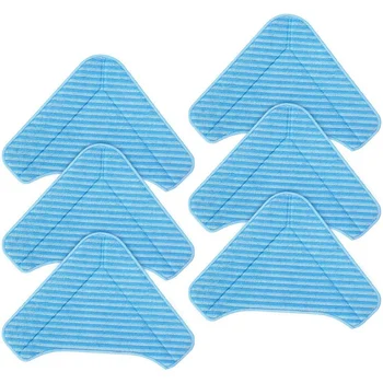 

6 Pack Replacement Steam Mop Pads for PurSteam Therma Pro Elite 12 in 1 and PureClean XL Rolling Steam Cleaner