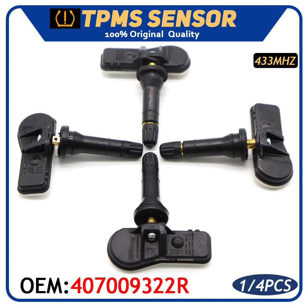 Tpms Tire Pressure Monitoring System Sensor 407009322r For Dacia Dokker