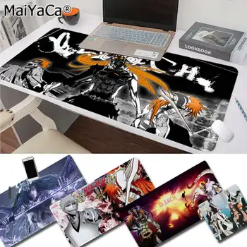 

MaiYaCa Cool New Bleaching Kurosaki Ichigo Locking Edge Mouse Pad Game Free Shipping Large Mouse Pad Keyboards Mat