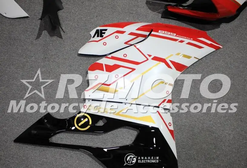 4 бесплатные подарки ABS литьевая форма обтекатели комплект подходит для Ducati 899 1199 Panigale 2012 2013 12 13 14 красный черный белый