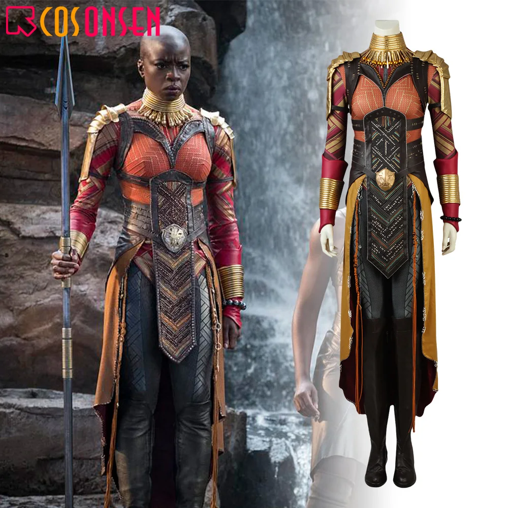 

Black Panther Okoye Cosplay Costume Carnival Halloween costume Avengers Infinity War Cosplay Okoye costume COSPLAYONSEN