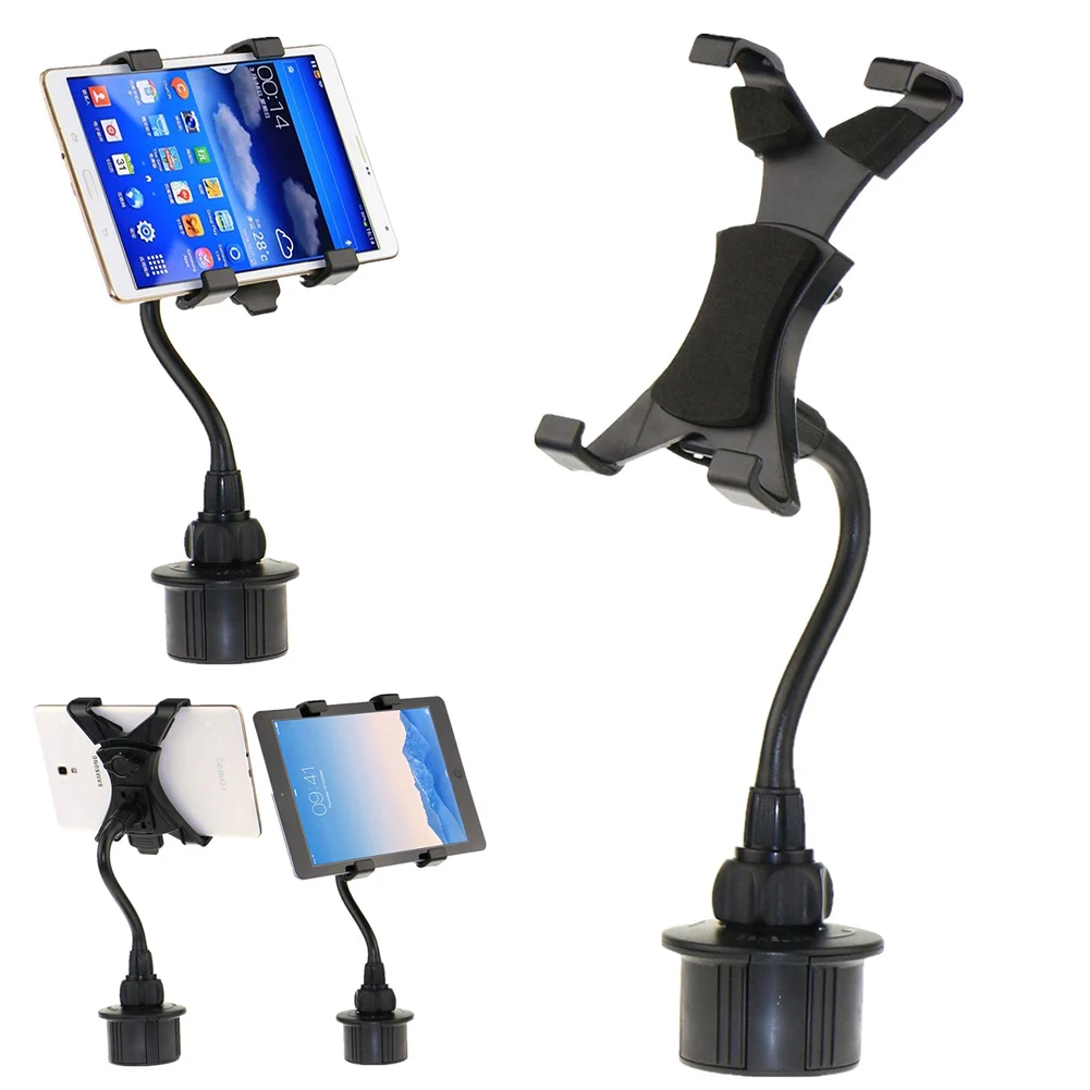Автомобильный держатель с креплением на присоске вращение на 360 градусов Регулируемый для мобильного телефона планшета 7-10 дюймов Автомобильный Стайлинг