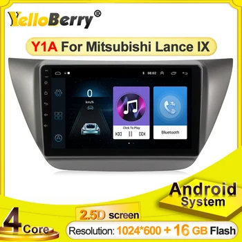 

YellowBerry android Car Radio Multimedia Video Player Navigation GPS for Mitsubishi lancer ix 2006-2010 head unit Bluetooth