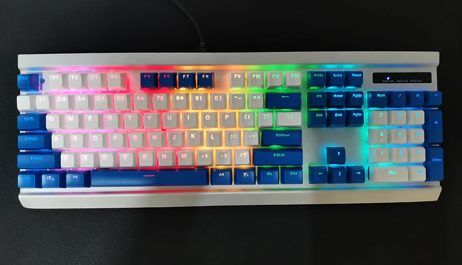 Doubleshot материал с подсветкой Sa Keycaps набор PBT красный синий белый прозрачный шрифт для механической игровой клавиатуры ASNI Gh 104 60 87