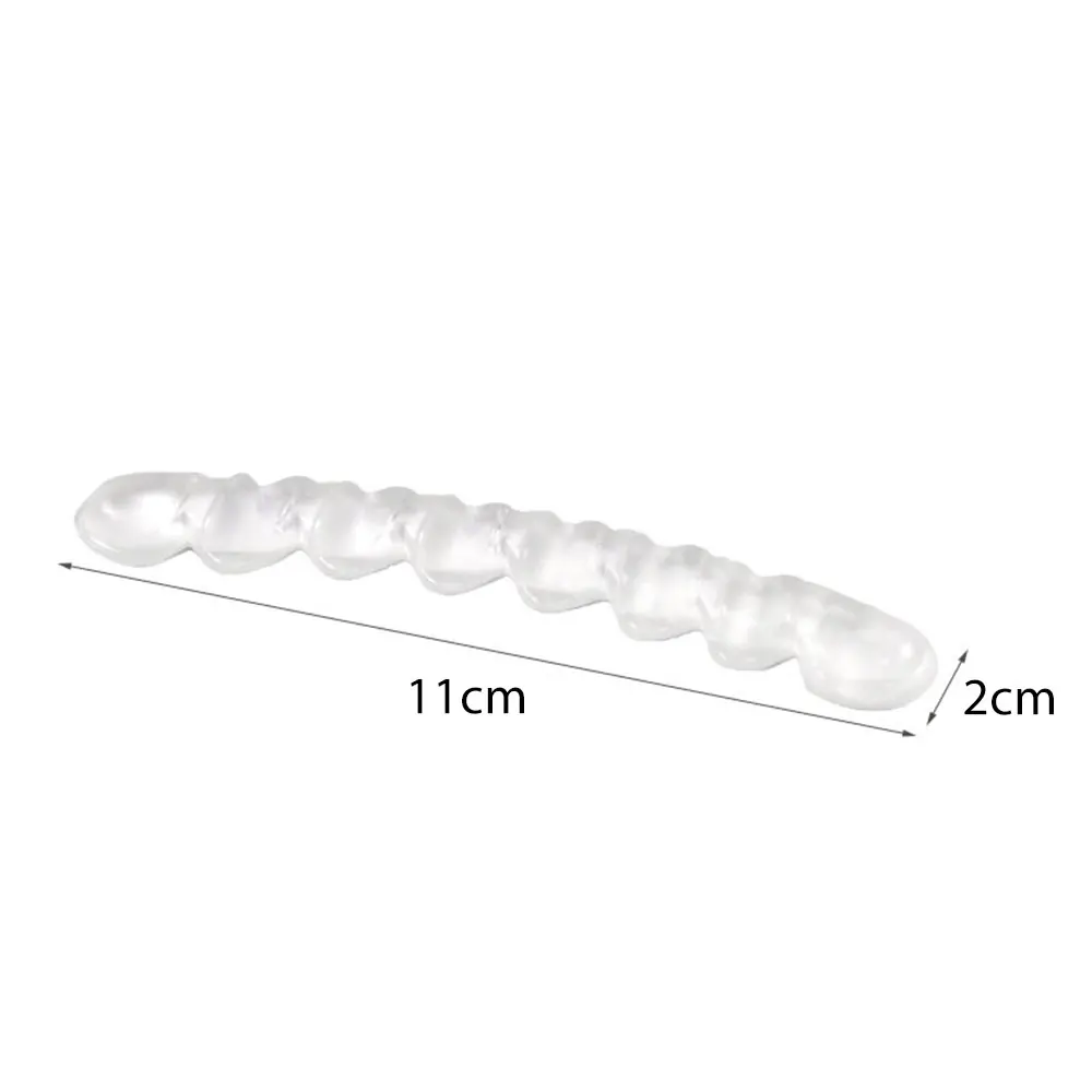 Gel Foot Cushions Durable 2pcs Healthy Absorbing Pain High Heels Flip-Flop Anti-Skid Sticker Ladies Window Shopping
