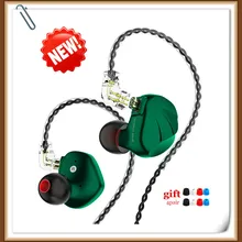 Новейший TRN VX 6BA + 1DD Hybird HIFI монитор для бега Спортивная гарнитура