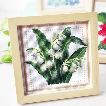 

Flower Ou Linglan Diamond Diamond Painting Can Be Framed with A Small Diamond Painting Full Diamond Diamond Stickers