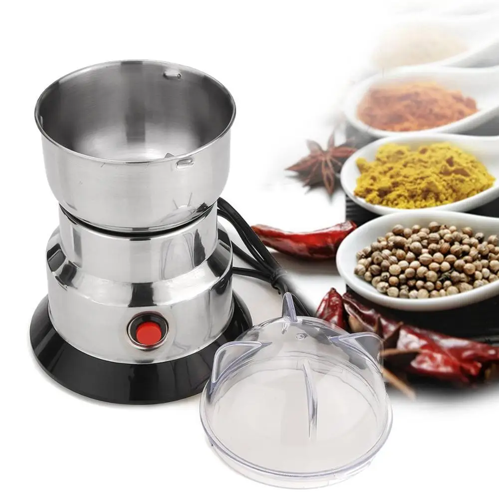 300ml Electric Coffee grinder Multifunction pulverizer kitchen Spices  Blender machine powder milling machine grains Nut Grinder - AliExpress