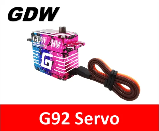 Бесщеточный двигатель GDW HV G92/G95 сервопривод 17*18 мм для радиоуправляемого
