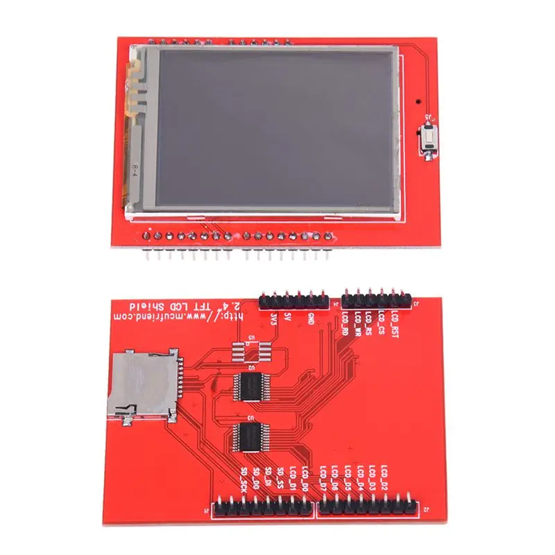 2.4 inch tft lcd shield touch screen demo arduino brands