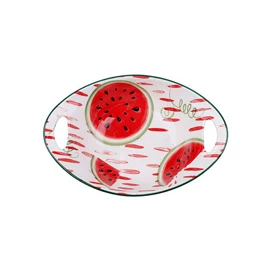 B Керамическая десертная слитка в форме фруктов из мультфильма, милая домашняя индивидуальная керамическая посуда, миска для хранения фруктового салата и закусок - Цвет: B