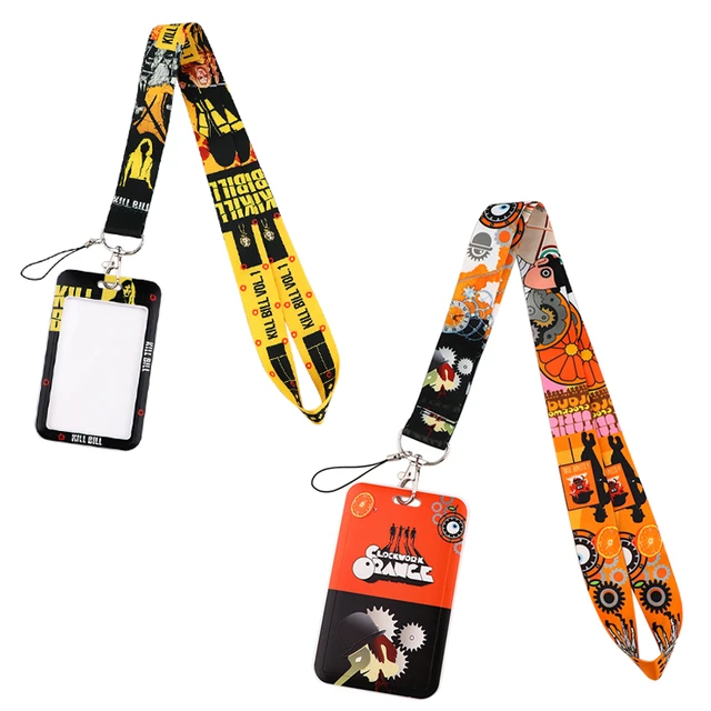 FD0660 Scary Movie Keychains Accessory Mobile Phone USB ID Badge Holder  Keys Strap Tag Neck Lanyard For Girls - AliExpress