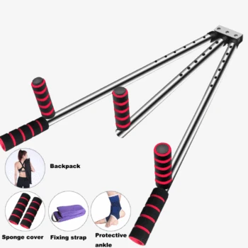 

Flexibility Training Leg Ligament Stretcher Professional Dance Leg Training Equipment with Fixed Strap and Backpack New