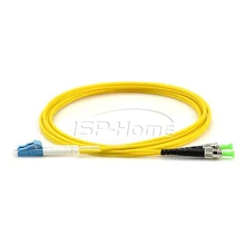 10 м LC/UPC-ST/APC дуплексный 2,0 мм одномодовый волоконно-оптический патч-корд, LC-ST волоконно-оптический соединительный кабель