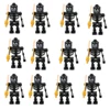 Ninja Skeleton Building Blocks Medieval Castle Knight Warriors Skeletons Strong Orcs Figures Collection Toy for Children Gifts 1
