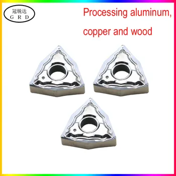 

High quality WNMG blade WNMG0804 insert Processing aluminum, copper and wood WNMG080408 is used with turning tool lever