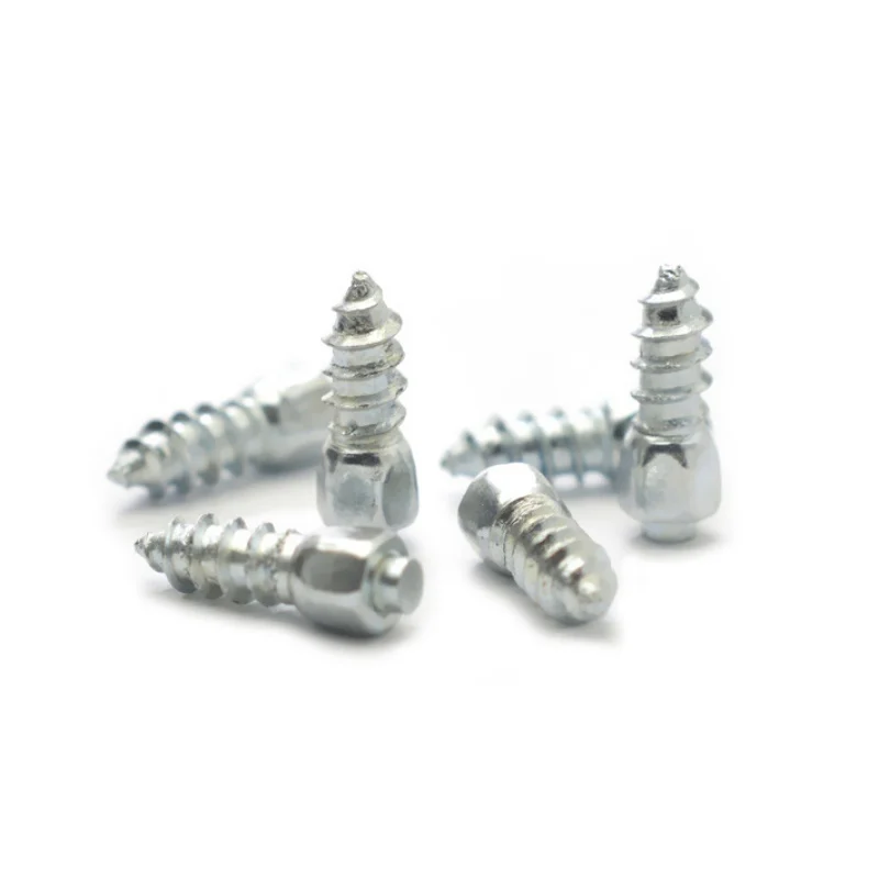 

100Pcs Anti-Slip Snow Screw Snow Chains Tire Automobile Stud Motorcycle Car Wheel Tyre JX4*4-H12 Tire Stud 12*8*5cm