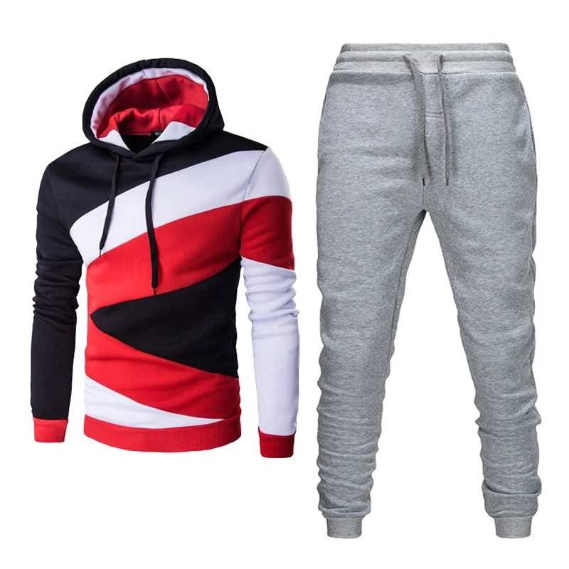 Blog 2019 New Men Track suit tracksuits Casual Hoodies Pants Mens Sportswear Pant Hoody Sweatshirt Male Suits Jogging Sweatpant 2 Pcs