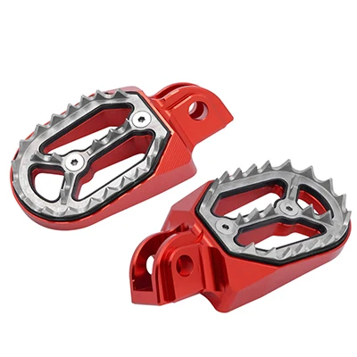 JAER Подножка для ног подножки опоры для ног для езды на велосипеде для KTM 65 85 125 150 250 350 450 530 SX SXF EXC excf XCW - Цвет: Красный