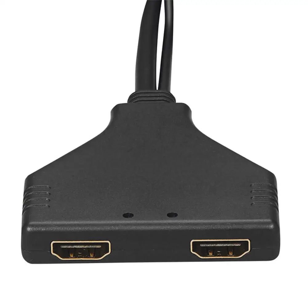 DVI на 2 кабель-разветвитель HDMI адаптер «Папа-мама» поддержка 1080P HD 3D видео разветвитель