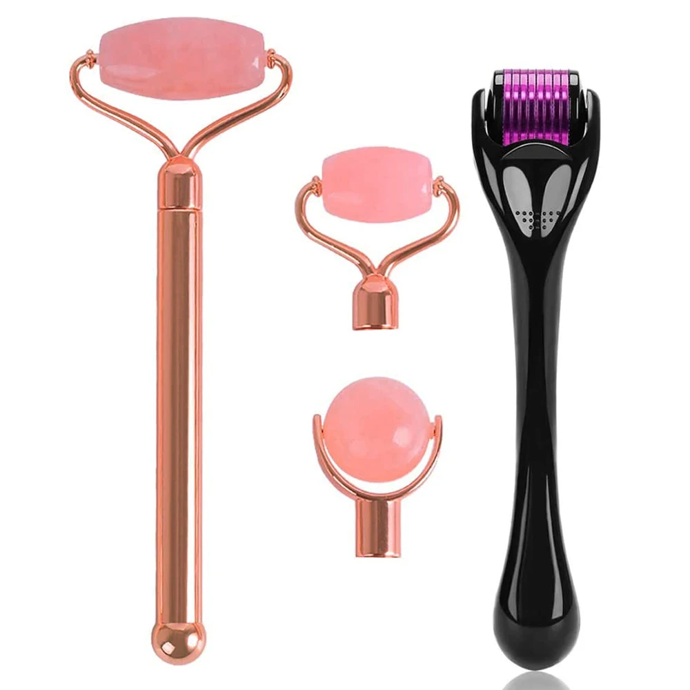 3 In 1 Jade Face Roller Slimming Face Massage Lifting Eye Neck Body