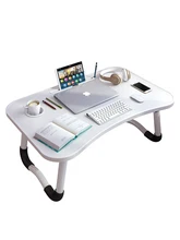 Bureau pour ordinateur portable, Table pliante, petite Table pour chambre à coucher, dortoir pour étudiants, bureau d'étude à domicile