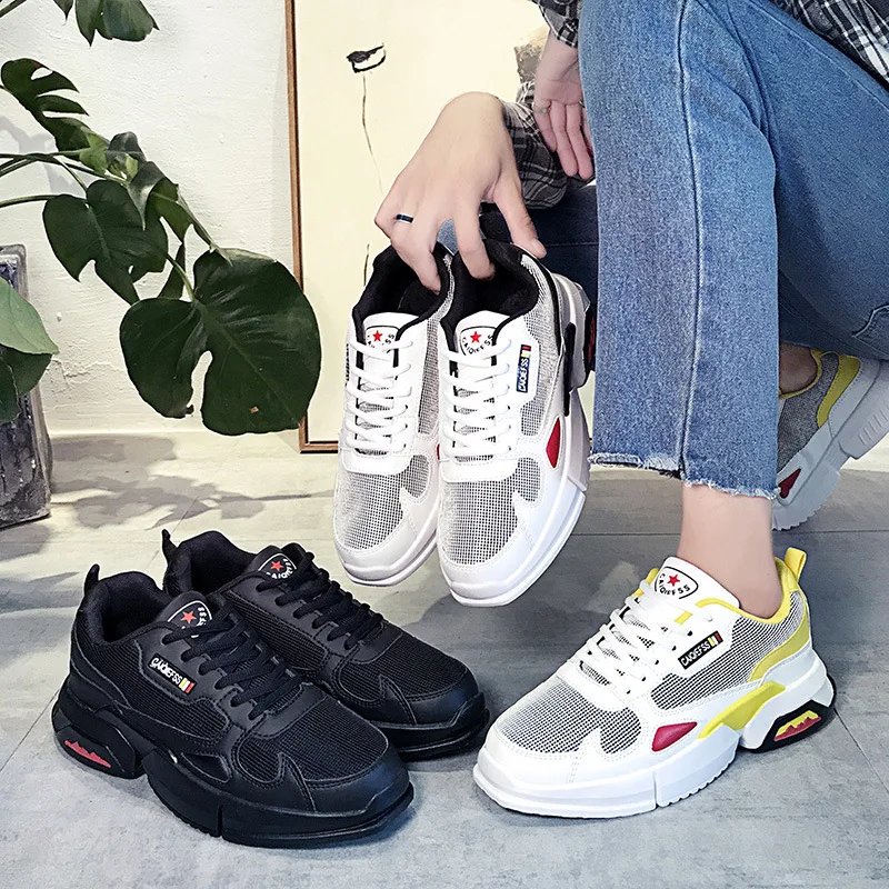 

SOURCE Delivery New Style None Fashion & Sports Style MEN'S Casual Shoes Black And White with Pattern Shoe Mesh Shoes Men's Tren