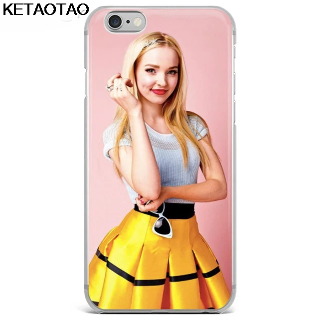 KETAOTAO Dove Cameron чехол для телефона s для iPhone 4S SE 5C 5S 6S 7 8 Plus X XS XR 11 Pro Чехол кристально чистый мягкий TPU чехол s - Цвет: Темно-серый