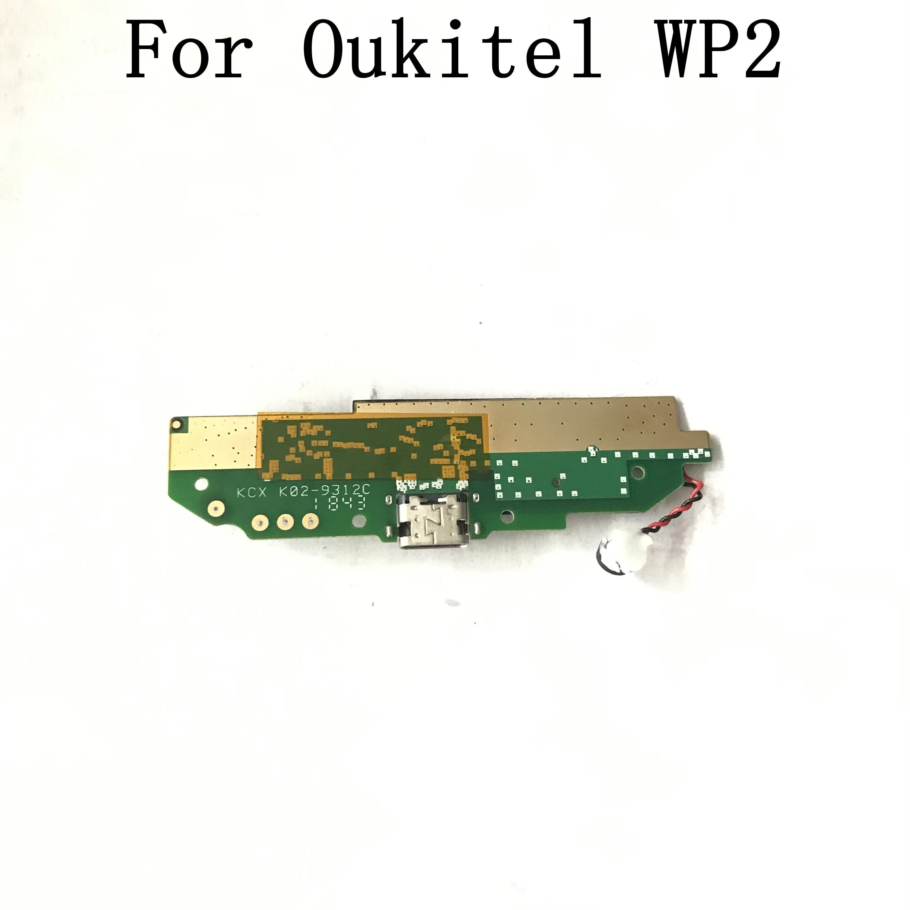 Oukitel WP2 б/у USB вилка плата зарядки + Вибрационный двигатель для ремонт починка